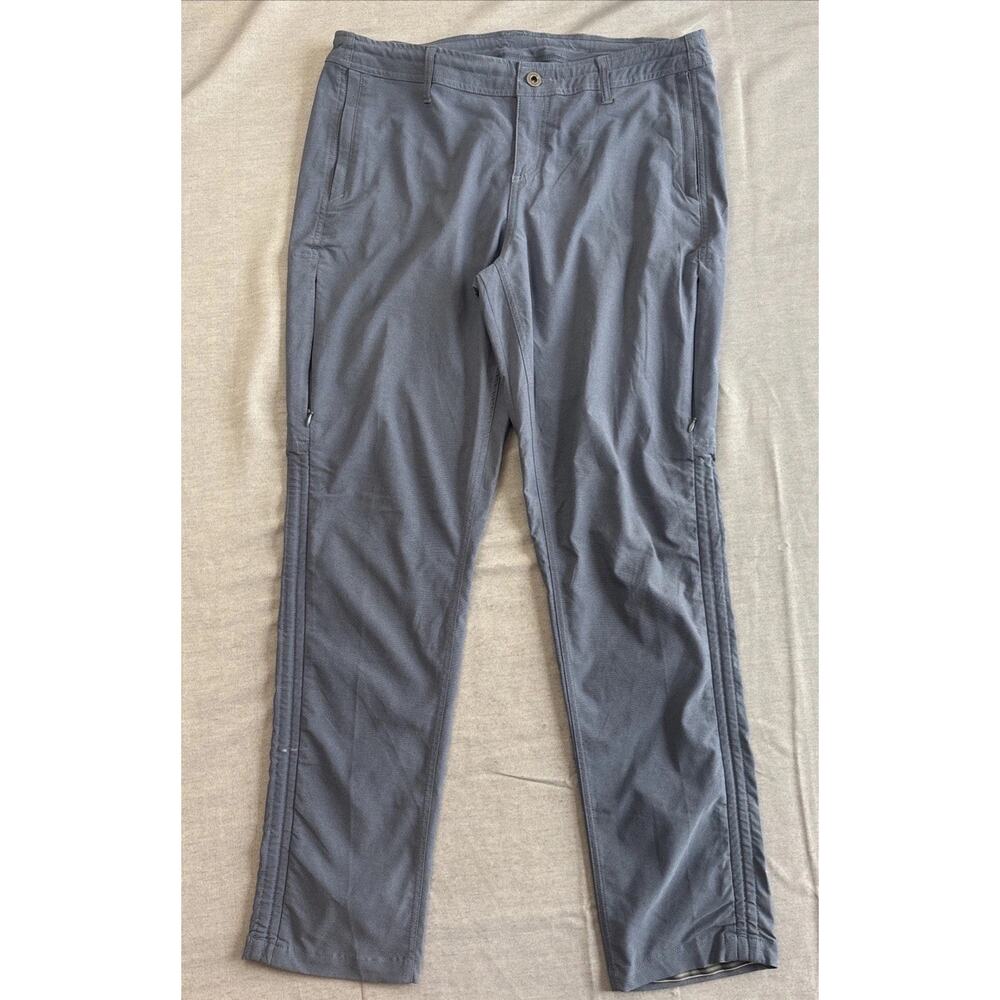 Kuhl Pants Womens Size‎ 12 Gray Blue Trekr Straight Performance Outdoor Hiking